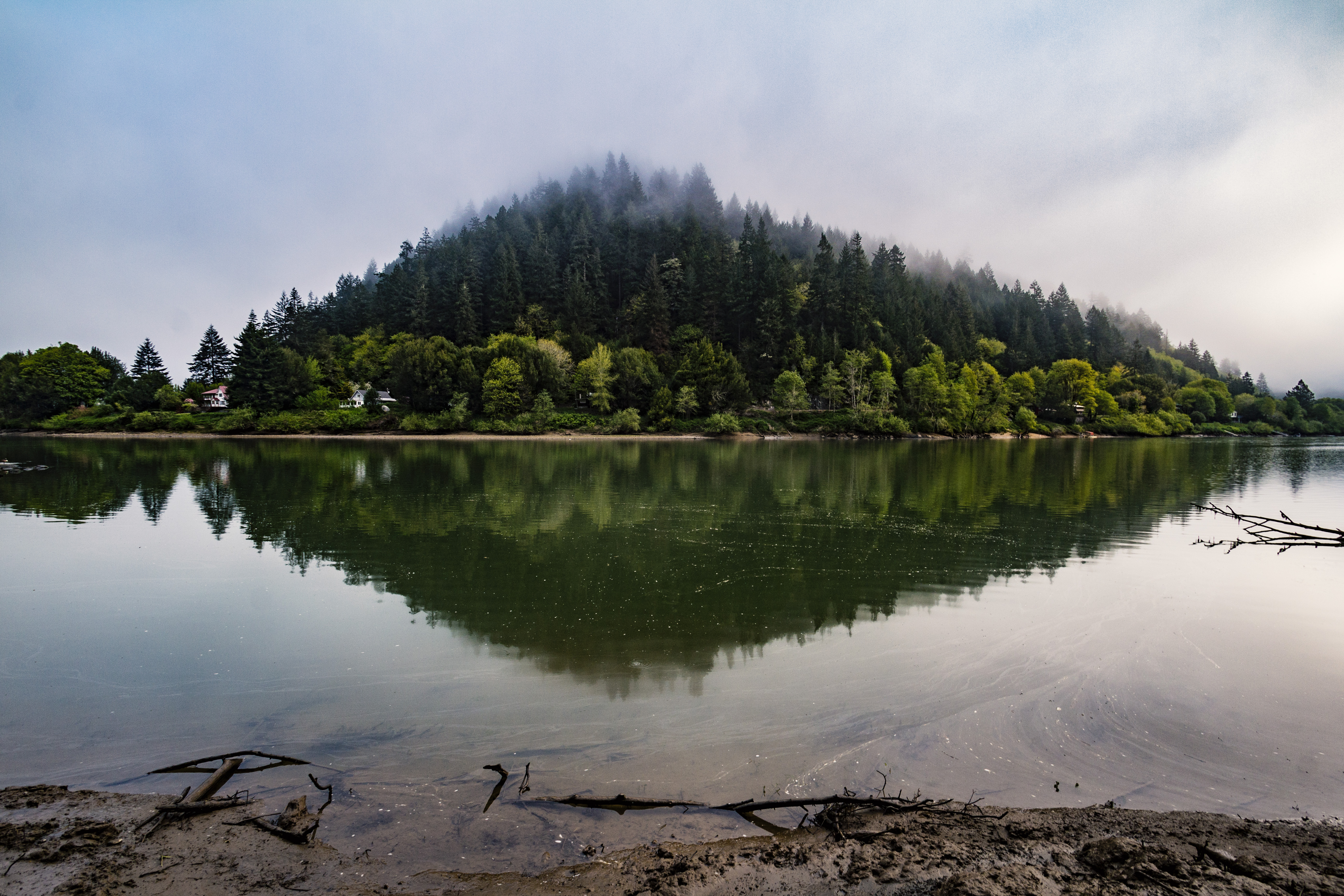 Umpqua River Reflection